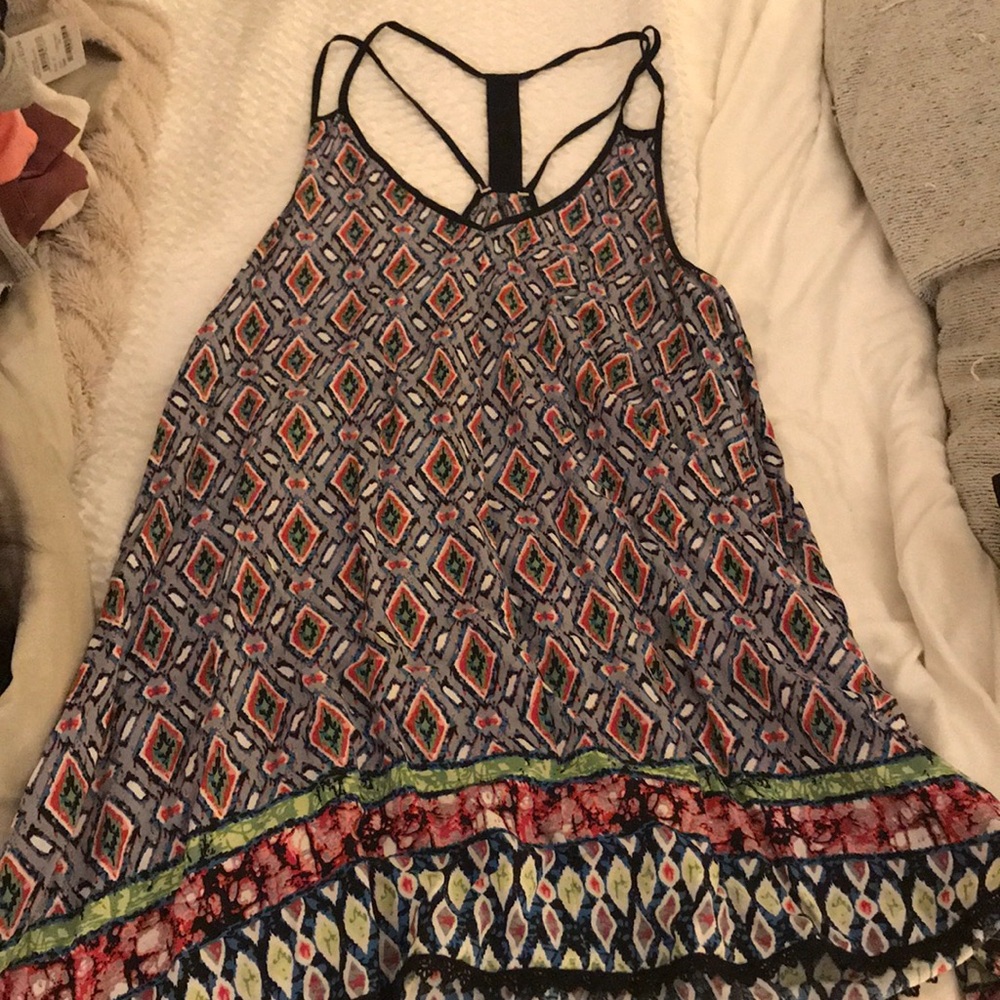 women’s colorful dress